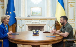 Зеленський провів перемовини з головою Єврокомісії: обговорили економічну допомогу нашій країні