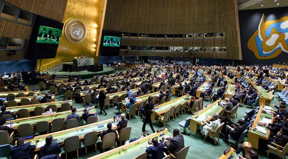 Україна представила в ООН проєкт резолюції про відшкодування збитків за агресію РФ