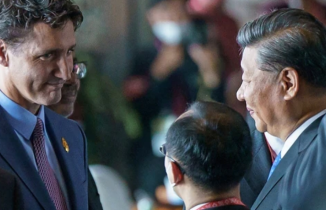 Президент Китая Си Цзиньпин выразил свое недовольство премьер-министру Канады Джастину Трюдо