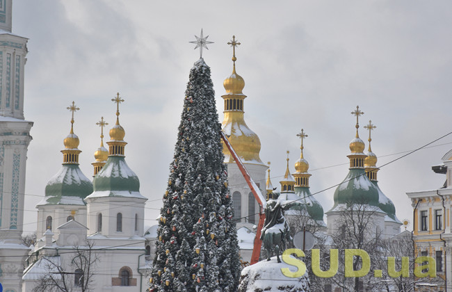 За яких умов у Києві встановлять головну новорічну ялинку: відповідь КМДА