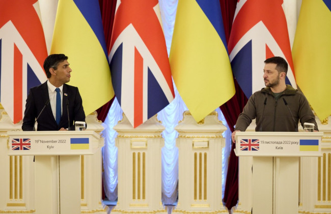 Владимир Зеленский и Риши Сунак сделали заявления по итогам встречи в Киеве