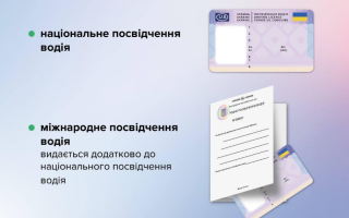 Чим національне посвідчення водія відрізняється від міжнародного, відео