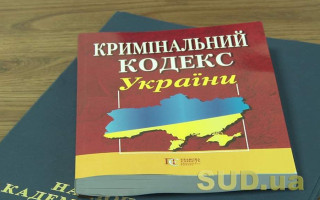 У Верховній Раді підготували нові зміни у Кримінальний кодекс: текст законопроекту