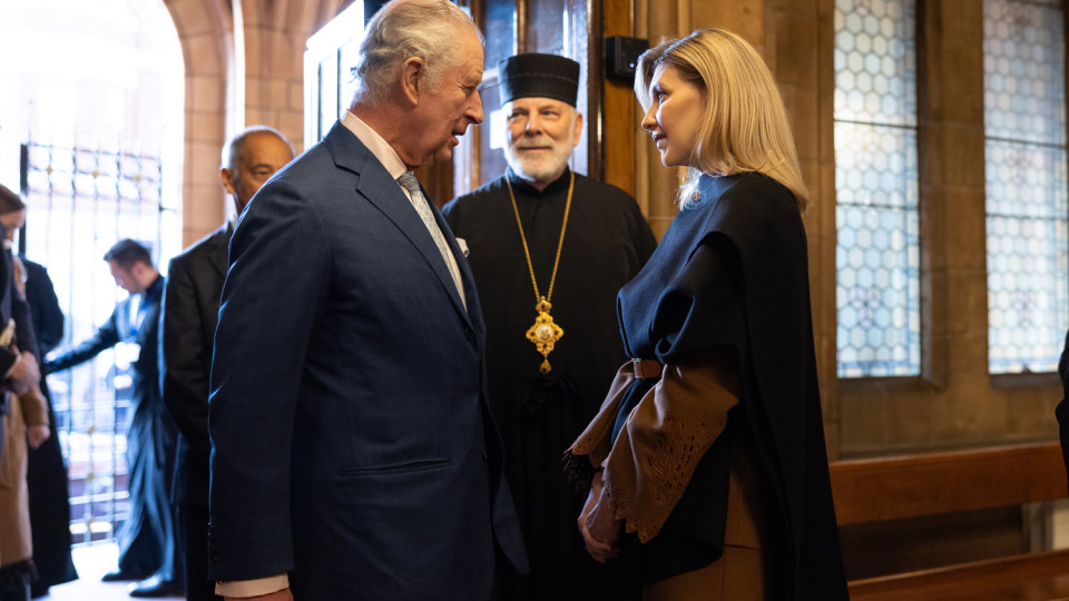 Первая леди Украины Елена Зеленская встретилась с королем Великобритании Чарльзом III, фото и видео
