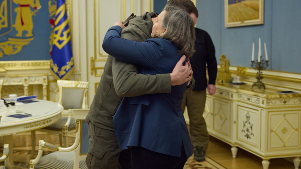 Андрій Єрмак зустрівся з Вікторією Нуланд, яка прибула до України з візитом