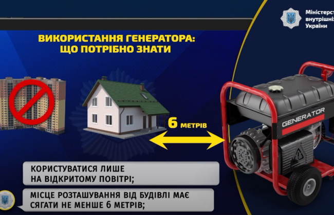 Неправильная эксплуатация бензинового генератора: на Киевщине девушка отравилась угарным газом