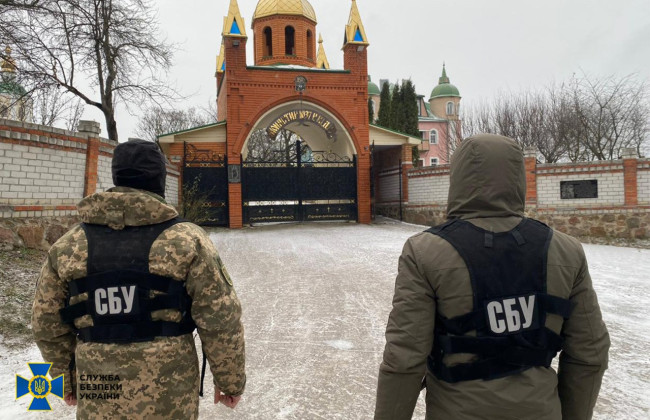 СБУ прийшла з обшуками у храми УПЦ (МП) на Черкащині, Херсонщині та Волині: фото