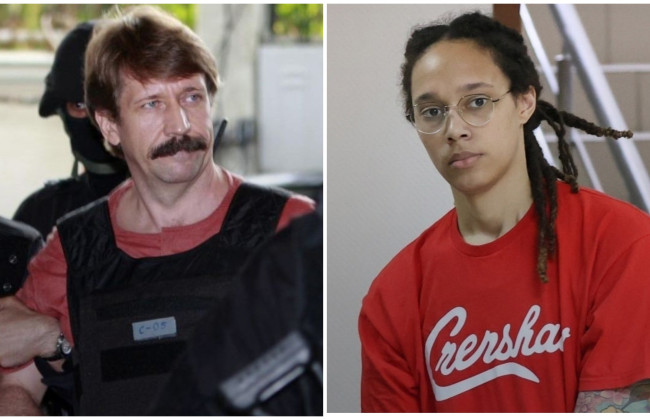 США обменяли заключенную в РФ баскетболистку Бриттни Грайнер на Виктора Бута