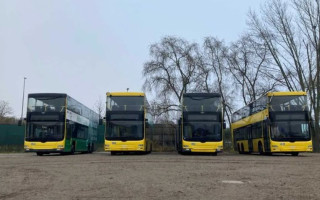 В Киеве появятся двухэтажные автобусы