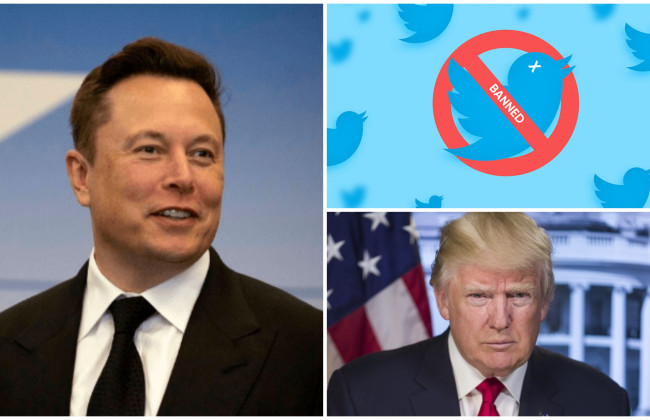Twitter заблокировал Трампа «из-за давления»: Маск объяснил причину изоляции