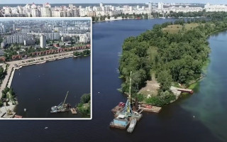 Суд скасував незаконну реєстрацію права на гідроспоруду на Оболонському острові