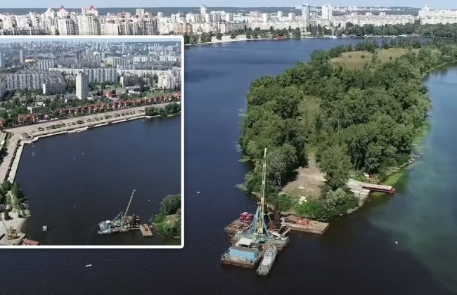 Суд скасував незаконну реєстрацію права на гідроспоруду на Оболонському острові