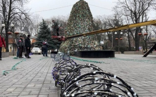 У Миколаєві встановлять ялинку в стилі «мілітарі», фото