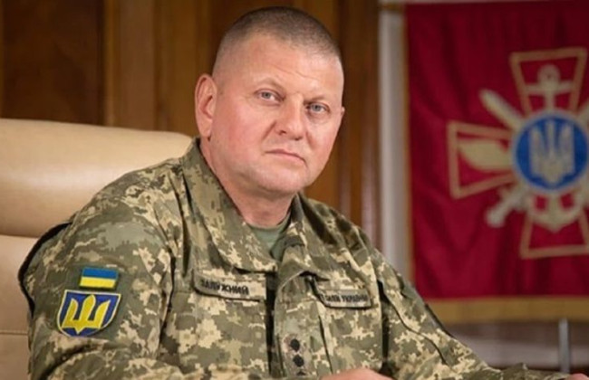 Залужный получил рождественский подарок от адмирала британской армии