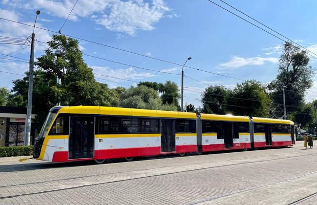 Общественный электрический транспорт Одессы сегодня возобновил свою работу