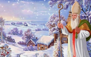 С Днем святого Николая: поздравления в прозе, стихах и открытках