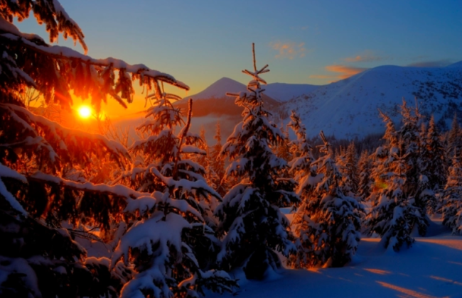 В Карпатах ударил сильный мороз: спасатели поделились видом заснеженных гор, фото