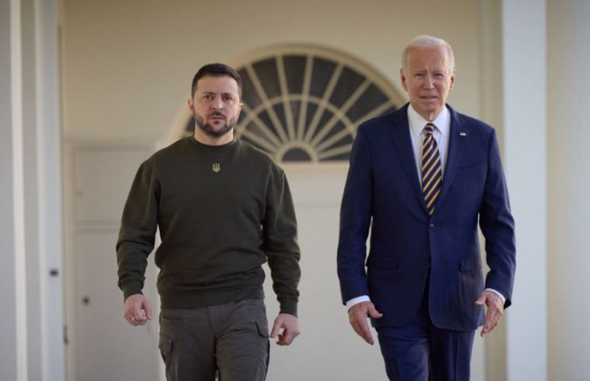 Зеленський та Байден дають спільну пресконференцію: пряма трансляція