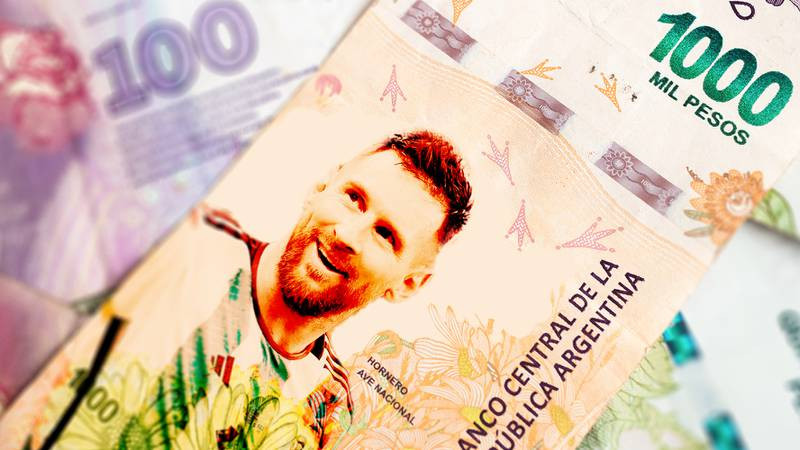 В Аргентине хотят напечатать банкноты с футболистом Лионелем Месси