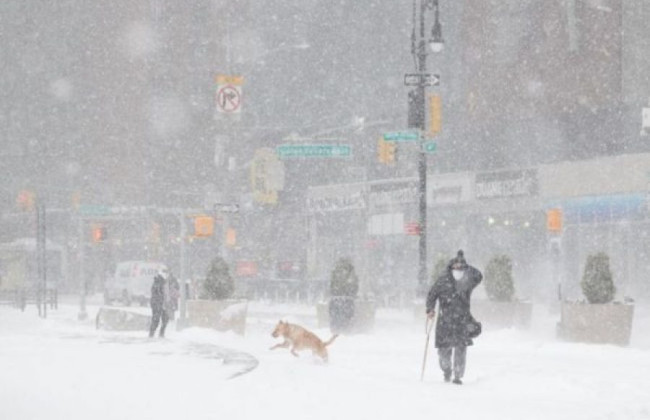 В США внаслідок снігової бурі загинули щонайменше 15 людей