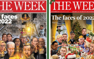 Владимир Зеленский появился на обложке еженедельника The Week «Лица 2022 года»