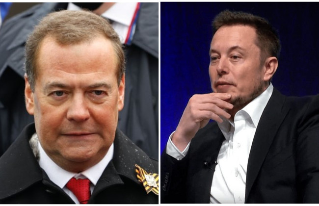 Повний абсурд: Ілон Маск відреагував на «футуристичні прогнози» Медведєва на 2023 рік
