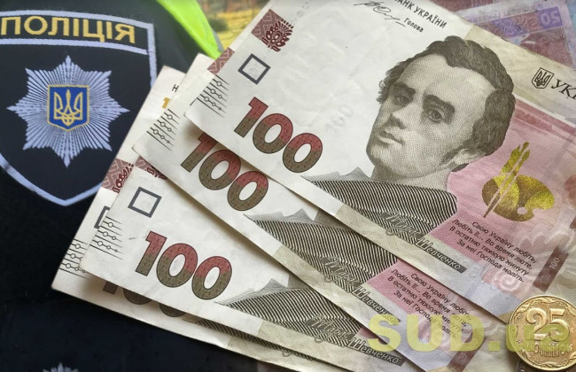 Чоловік, який пропонував хабар працівникам поліції, постане перед судом