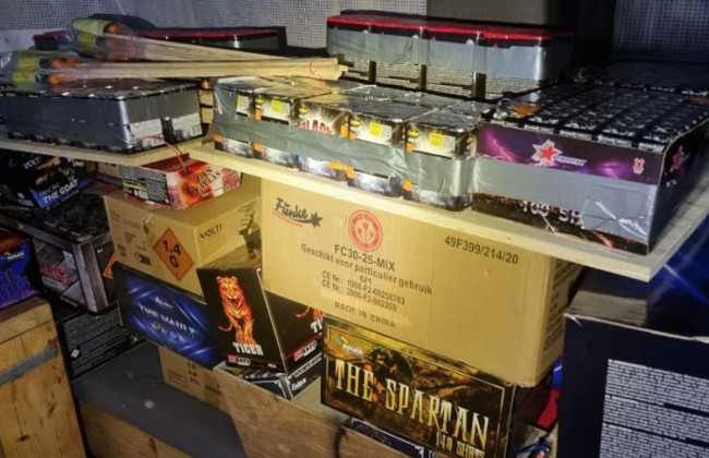 В Нидерландах мужчина хранил дома полтонны фейерверков: ему грозит штраф в €10 000