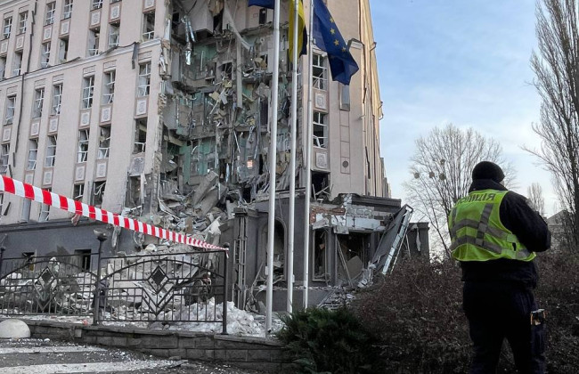 Россияне разрушили гостиницу в сердце столицы – в Офисе Президента показали последствия
