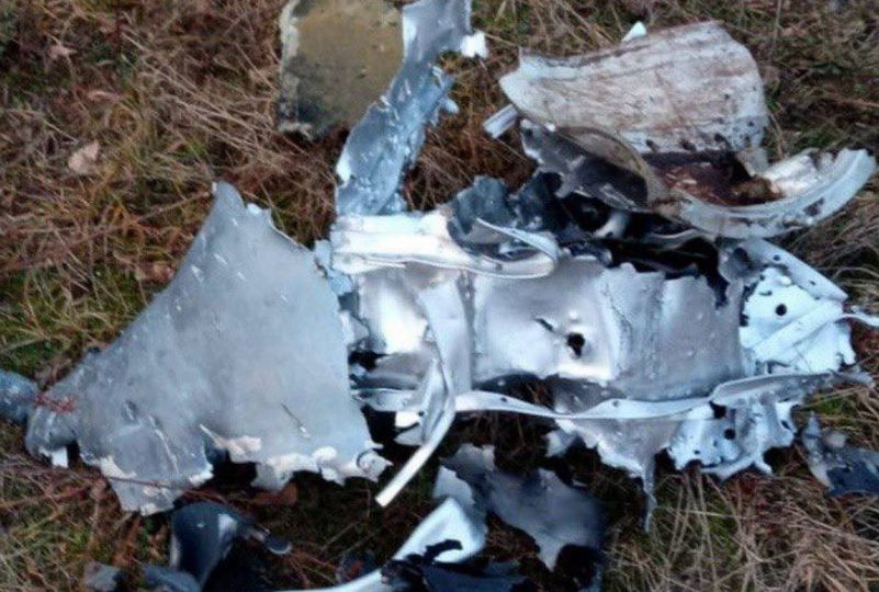 У поліції показали фото ракети, яку збили на Київщині