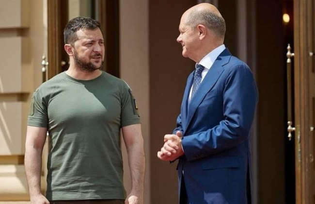 Зеленский поблагодарил Шольца за батарею ЗРК Patriot