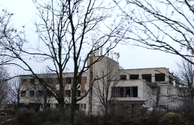 У Генштабі показали, як виглядає Чорнобаївка, яка стала «пеклом» для росіян, відео