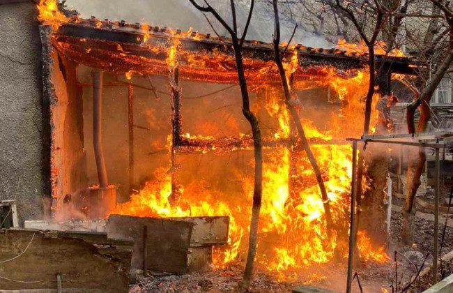 В Одесі сталася пожежа через неправильну експлуатацію буржуйки