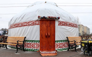 У Києві встановлюють «Юрту незламності»