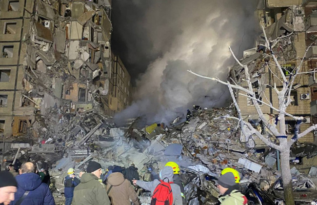 Кількість загиблих у Дніпрі зросла до 23, — міська рада