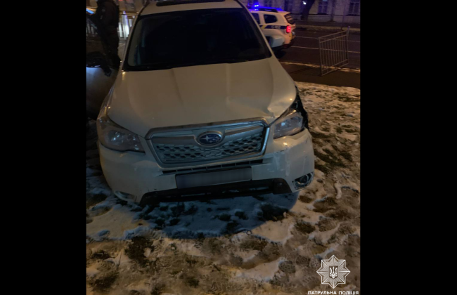 ДТП на Вишгородській: у Києві виявили водія з ознаками алкогольного сп'яніння