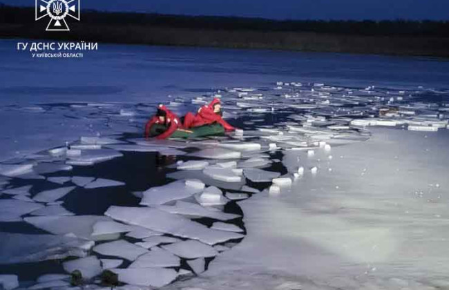 В Киевской области на реке Рось под лед провалились 4 детей: двое спасены – ГСЧС