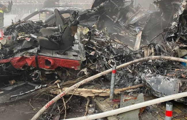 Голова Нацполіції повідомив, що внаслідок авіакатастрофи у Броварах загинуло керівництво МВС