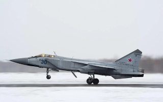 У Білорусі спалахнув російський винищувач МіГ-31К