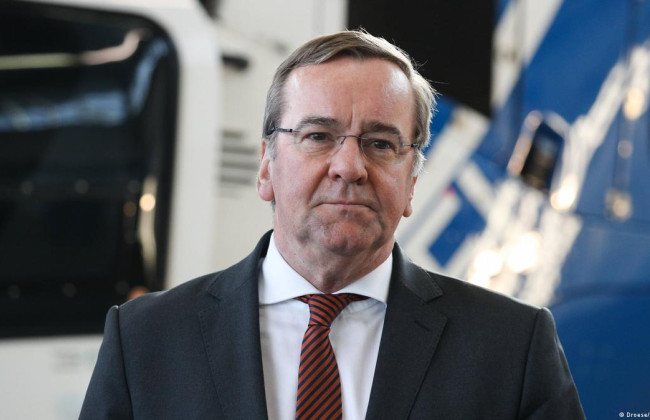 Борис Писториус стал новым министром обороны Германии