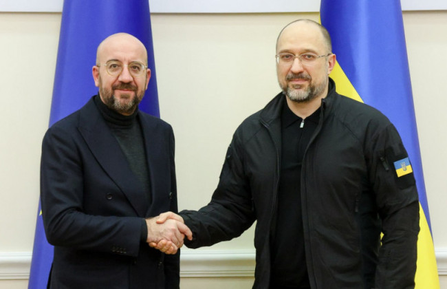 Денис Шмигаль и Шарль Мишель обсудили дальнейшую поддержку Украины и движение в Евросоюз