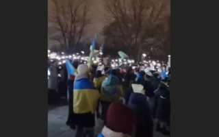 У Берліні розпочався мітинг з вимогою надати Україні танки, відео