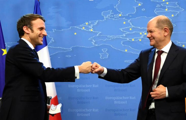 Шольц и Макрон: будем поддерживать Украину сколько необходимо