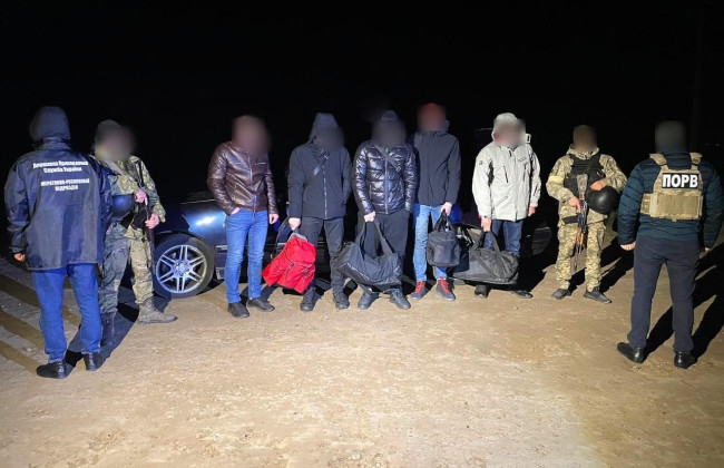 На Одещині прикордонники запобігли спробі незаконного переправлення осіб до Молдови