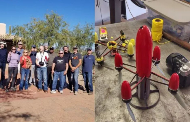 Самодельный дрон американского инженера попал в Книгу рекордов Гиннеса