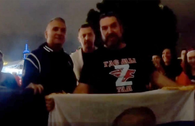 Посол Украины призвал выгнать с Australian Open отца теннисиста Джоковича из-за видео с российским флагом