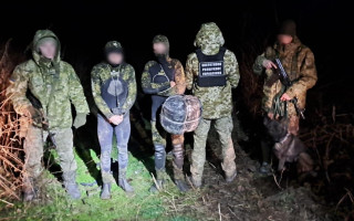 На Закарпатті затримали двох «водолазів», які намагались незаконно перетнути кордон – ДПСУ