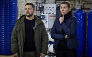 Зеленський разом із прем’єр-міністром Данії побував у Миколаєві, фото