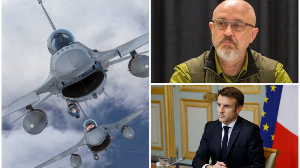Резников обсудит с Макроном истребители F-16 для Украины, — СМИ