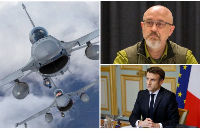 Резніков обговорить з Макроном винищувачі F-16 для України, — ЗМІ